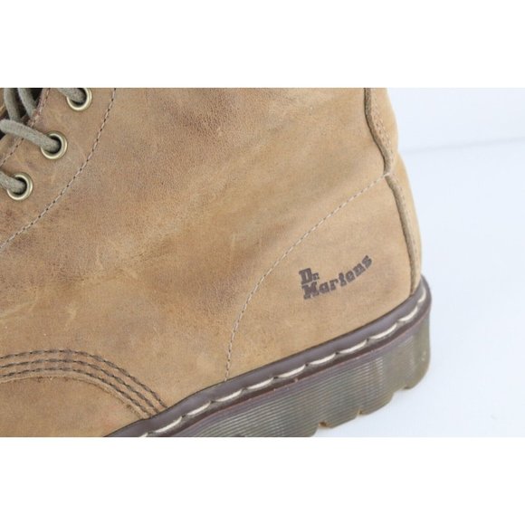 Vintage Dr Martens Mens Size 12 Distressed Chunky Suede Leather Chukka Boots main image 6